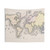 Vintage 1856 World Map Tapestry