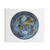 World Relief Map Tapestry - Azimuthal E Projection