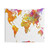 World Map Tapestry Wall Decor