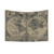 Vintage Old World Map 1626 Tapestry Wall Hanging