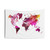 World Map Art Tapestry