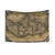 Vintage 1570 World Map Tapestry