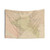 Vintage World Map Tapestry (1897)