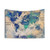 World Map Tapestry Featuring Detailed Cartography