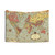 Vintage World Map Tapestry Wall Hanging