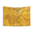 1531 Vintage World Map Tapestry Wall Hanging