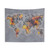 World Map Tapestry - Explore the Globe