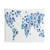Robot World Map Tapestry Wall Hanging