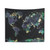 World Map Tapestry - Global Exploration Wall Art