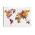 Vintage World Map 2045 Tapestry