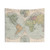 Vintage World Map Tapestry
