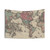 Vintage World Map (1869) Tapestry