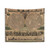 Vintage 1847 World Map Tapestry