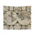 Vintage World Map Tapestry (1696)
