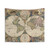 Vintage World Map Tapestry (1690) - Wall Decor