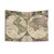 Vintage World Map Tapestry (1690) - Wall Decor