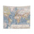Vintage World Map Tapestry