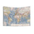 Vintage World Map Tapestry