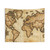 Ancient World Map Tapestry - Vintage Wall Hanging
