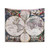 Antique World Map Tapestry