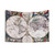 Antique World Map Tapestry