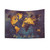 World Map Tapestry Wall Decor