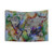 World Map Tapestry Wall Hanging