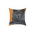 British Blue Shorthair Cat Portrait Pillow
