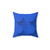 Blue brick-inspired pillow for Lego lovers