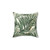 Tropical Palm Leaves Decorative Pillow