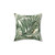Tropical Palm Leaves Decorative Pillow
