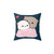 Mochi Peach Cat Pillow - Cute Kawaii Plush