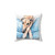 Greyhound Dog Pillow with Whimsical Sighthound Design