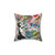 Balloon Girl Street Art Pillow featuring iconic graffiti art