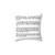 F Scott Fitzgerald Quote Decorative Pillow