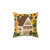 Sunflower Bookshop Pillow - Cozy Reading Companion