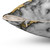 Grey Marble & Gold Streaks Phone Case Pillow