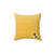 Bee-themed decorative pillow