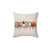 Vintage Birds Throw Pillow