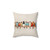 Vintage Birds Throw Pillow