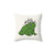 Whimsical frog wearing a cowboy hat decorative pillow