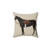 Vintage Equestrian Horse Pillow