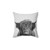 Cute Highland Cow Pillow for Nursery or Home Decor