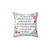 Jeremiah 29:11 Inspirational Bible Verse Pillow