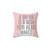 Millennial Pink Disney Pillow