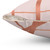 Luxe Geometric Pillow in Pink and Copper