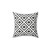 Aztec Black and White Decorative Pillow
