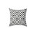 Aztec Black and White Decorative Pillow