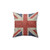 Distressed Union Jack Flag Pillow