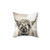 Cheeky Highland Cow Decorative Pillow